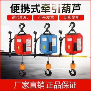 德国进口电动葫芦220v小吊机家用小型升降0.5吨微型便携提升机遥