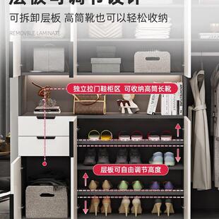 柜玄关柜一体隔断柜家用门小口户型实木靠墙置物架客厅柜子 入户鞋