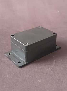 100*68*50带耳防水接线盒 黑色户外端子密封盒开关电源插头盒IP65