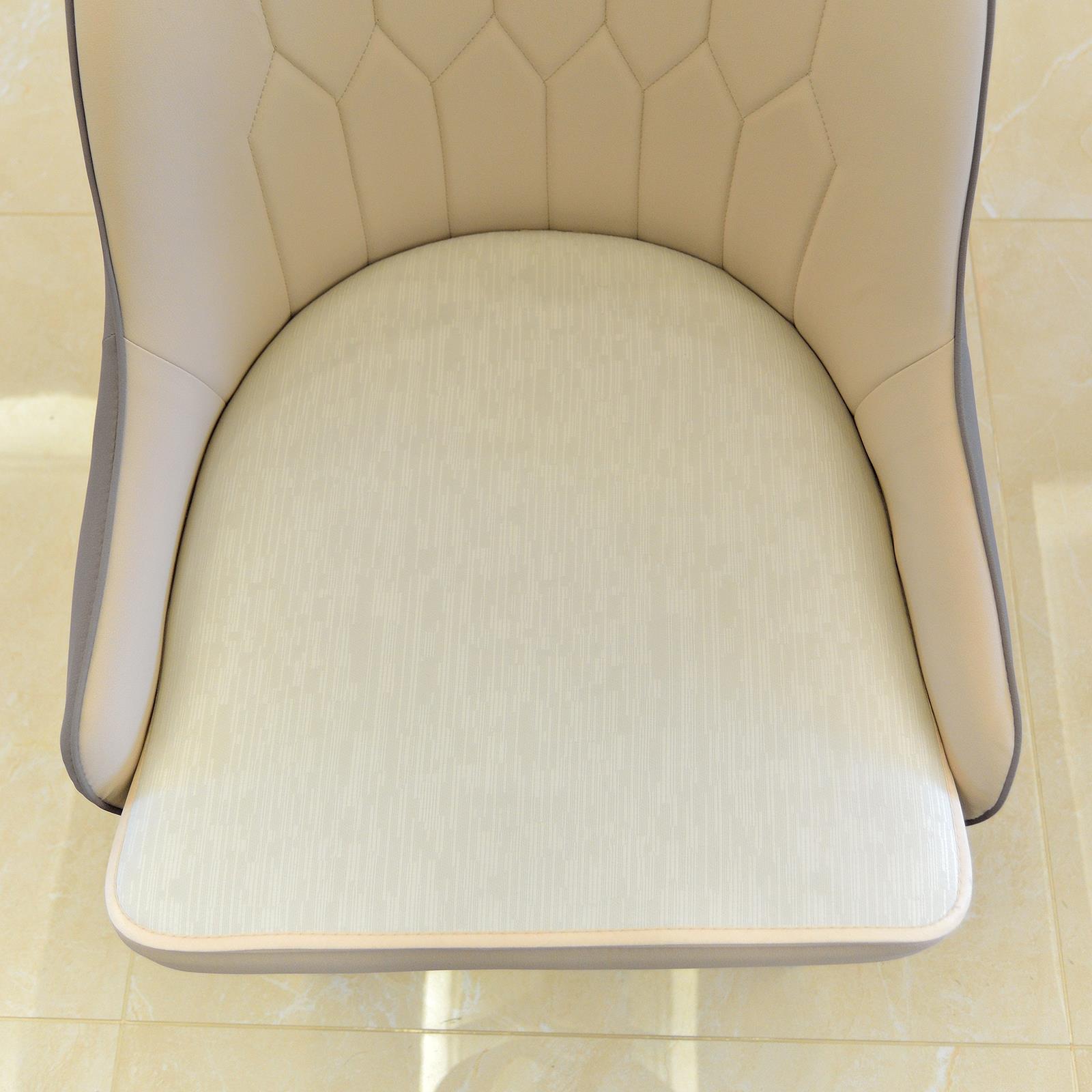 四季通用座垫高档马蹄形皮餐椅坐垫轻奢简约弧形U形餐桌椅垫防滑