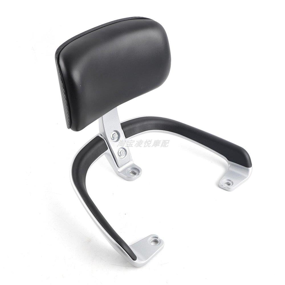 适用立马电动车CT-3/6铝合金后靠背CF-1尾翼扶手腰靠背加厚货架