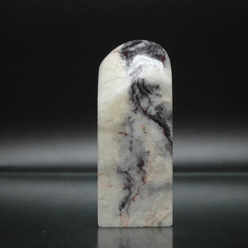 印石章料巴林石紫云冻石印章石料26*25*68mm