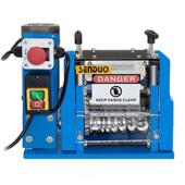 奇精剥线机小型家用卧式 剥皮机废旧电缆电线铜线去皮全自动拔线器