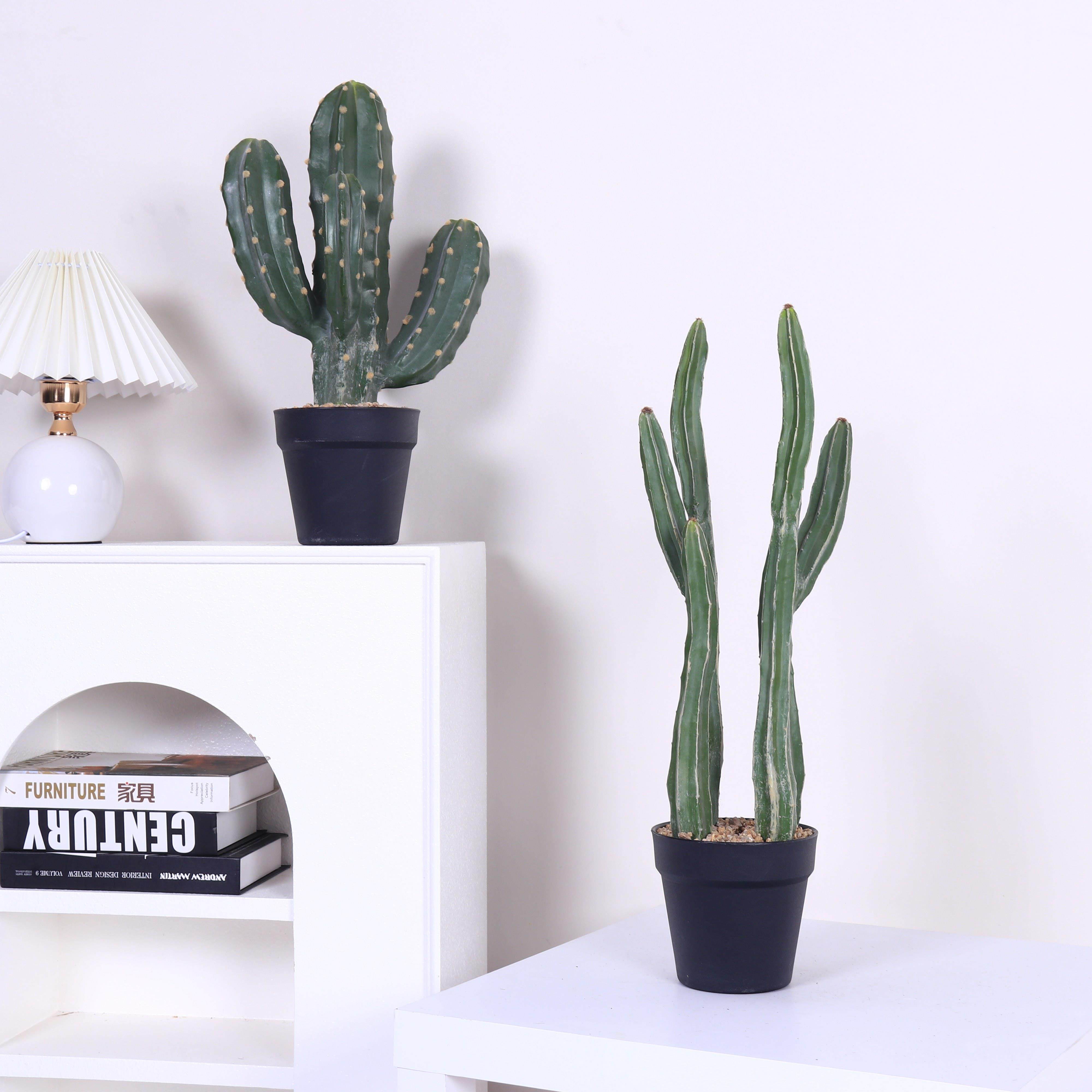 北欧仿真仙人柱量天尺盆栽假绿植仙人掌热带植物店铺橱窗装饰摆件