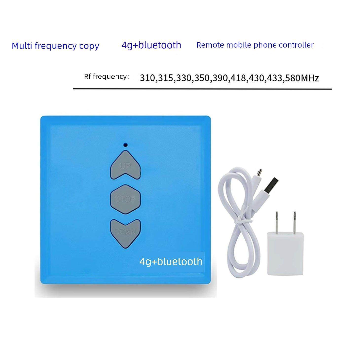 卷帘门卷闸车库平移门遥控器无线手机远程开门4G蓝牙控制