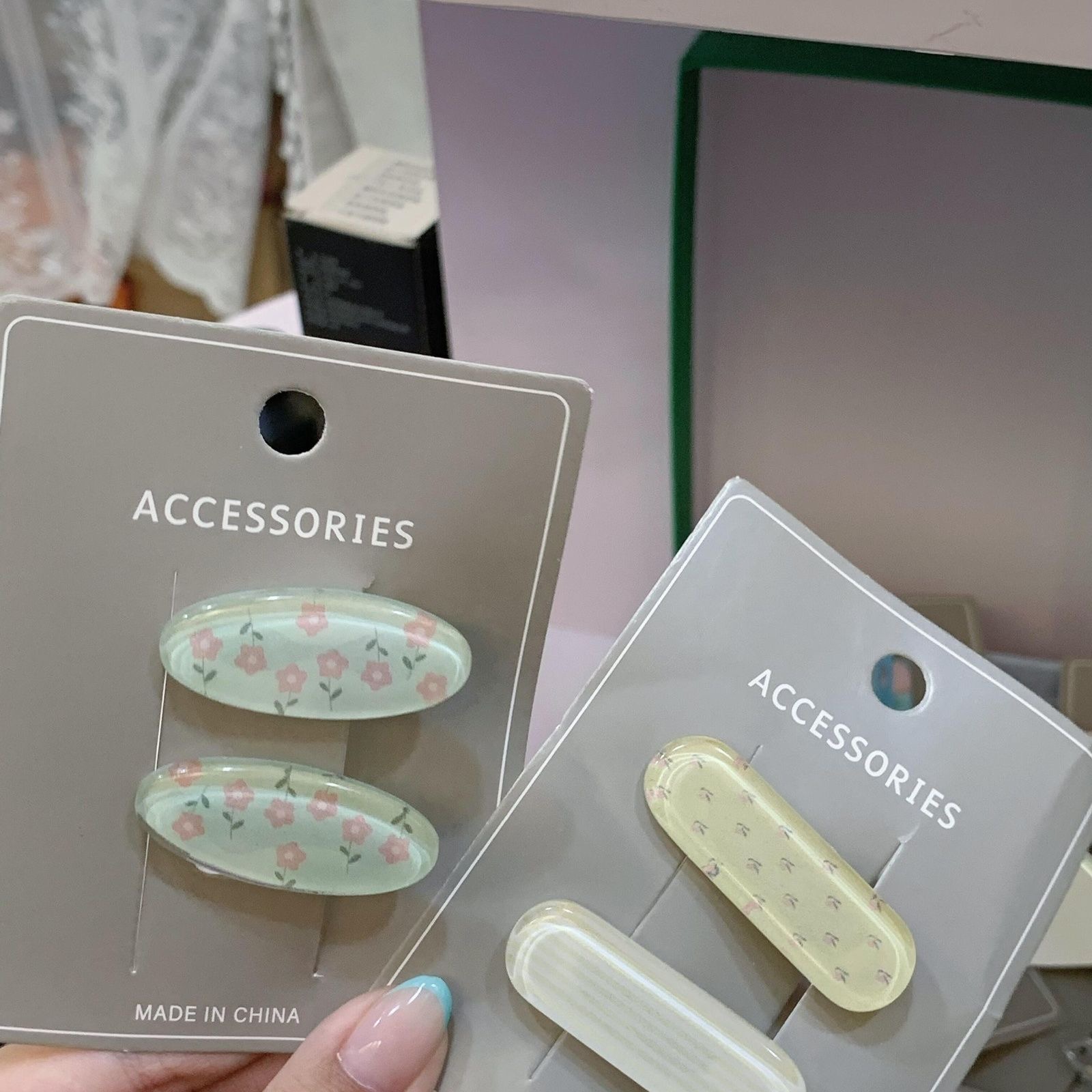 韩版可爱甜美少女系小碎发夹