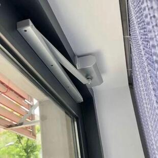 自动关门缓冲阻尼器滑轨式防火门限位器90度防盗入户门闭门器定位