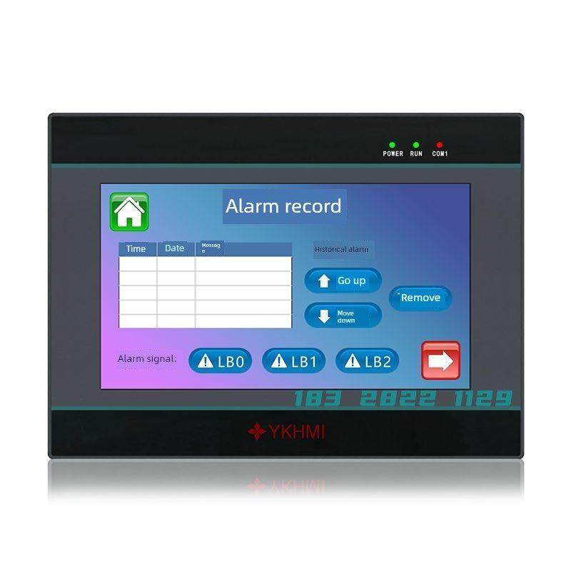 中达优控触摸屏PLC一体机7寸MM-30MR-4MT-700FX-A/B/F温度模拟量