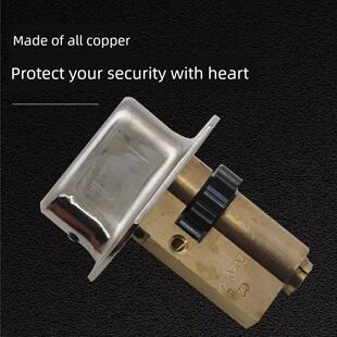 老潘式潘美欣门新九11齿锁芯老式带盖弹簧防盗门9型C2/C15锁芯80