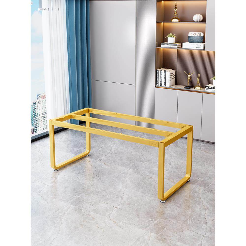 电脑桌桌架桌腿支架转角书桌桌子腿L型异形可定制桌脚支撑架钢架