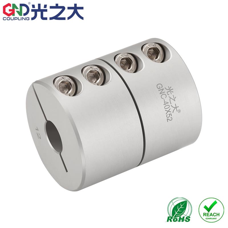 光之大GNC刚性联轴器大扭矩伺服电机丝杆膜片梅花弹性雕刻机CPRC