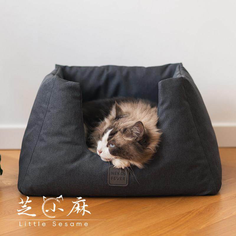 芝小麻小岛猫窝四季通用防水布全可拆洗安全感加高防风保暖宠物窝,宠物/宠物食品及用品,猫窝/屋/帐篷/沙发,淘宝优惠券,粉丝福利购,淘宝优惠卷