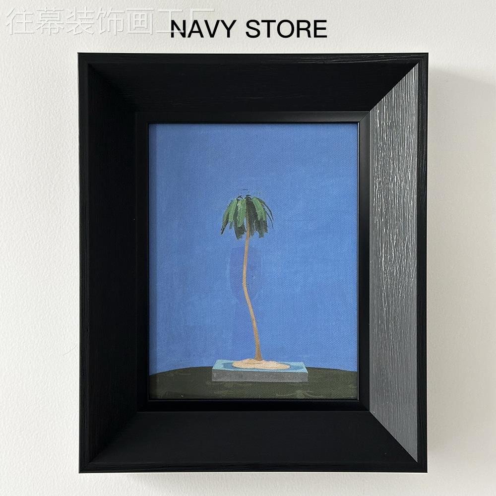 navy STORE【做一棵树】人物图案小众中古装饰画 画