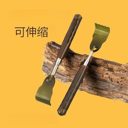 牛角痒痒挠可伸缩不求人老头乐挠痒抓背神器扒背抓痒器全身背部耙