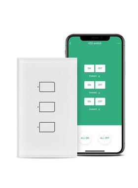 博联Bestcon TC2S UK US EU智能触摸开关定时APP需搭配RM4 PRO