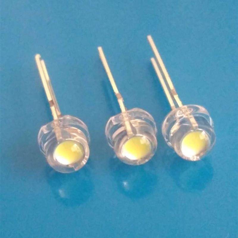 现货供应0.2W超大杯F5草帽白光23-25LM 冷白正白 暖白草帽灯珠