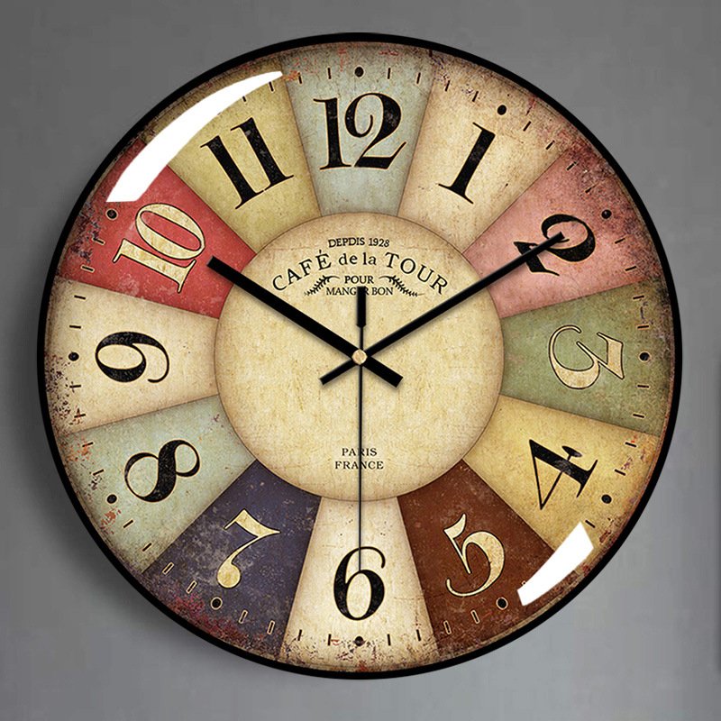 创意挂钟 家用钟表客厅简约时钟挂墙挂表北欧石英钟wall clock