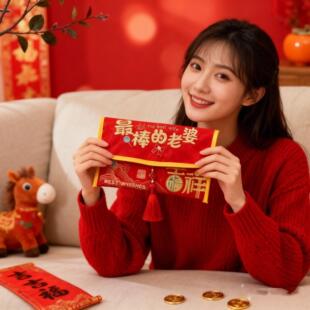 真棒的老婆红包2026豪华马年新款折叠式红包立式棒压岁钱新年红