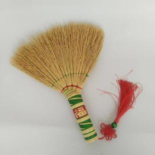 床用扫帚手工高粱苗小扫把扫床家用纯高粱老式床刷工艺品红绳婚庆