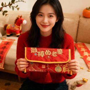 真棒的老婆红包2026豪华马年新款折叠式红包立式棒压岁钱新年红