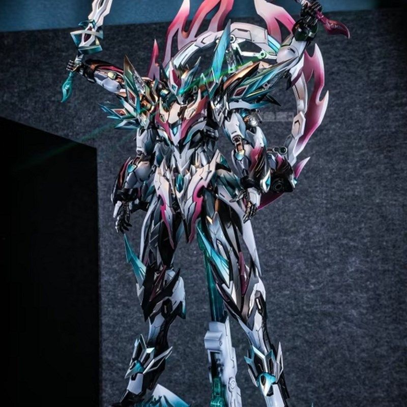 接代工摩动核 哪吒天英星三坛海荟 天魔渐变配色合金骨架国创机甲,模玩/动漫/周边/娃圈三坑/桌游,国创拼装/成品机甲,淘宝优惠券,粉丝福利购,淘宝优惠卷