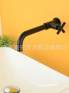 厨房家用款可旋转入墙式单冷水龙头洗菜盆脸盆单联式龙头