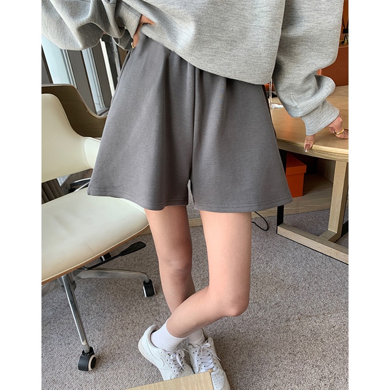 孕妇短裤外穿夏天打底低腰运动裤夏季薄款孕妇裤子夏款大码阔腿裤