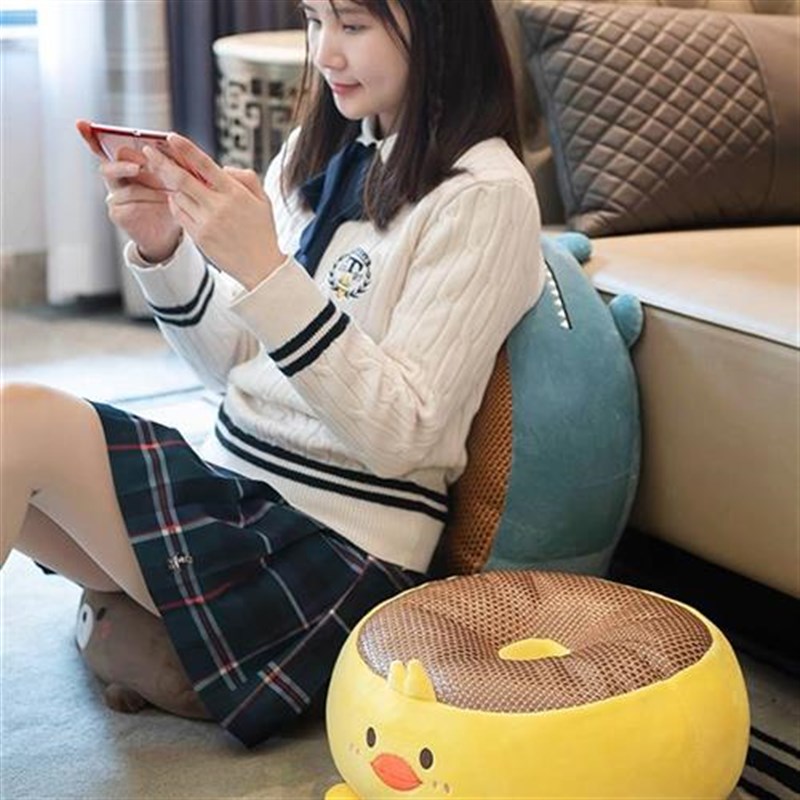 冬天可爱蒲团坐垫家用地上坐墩卧室屁股垫子榻榻米坐垫屁垫飘窗