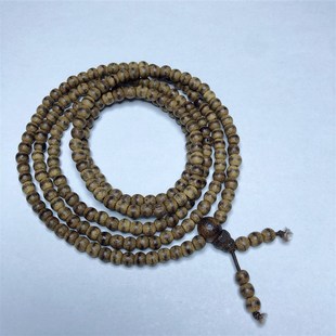 B010泓石斋 5mm 文玩沉香木佛串沉香一线药师木质手串佛珠念珠4