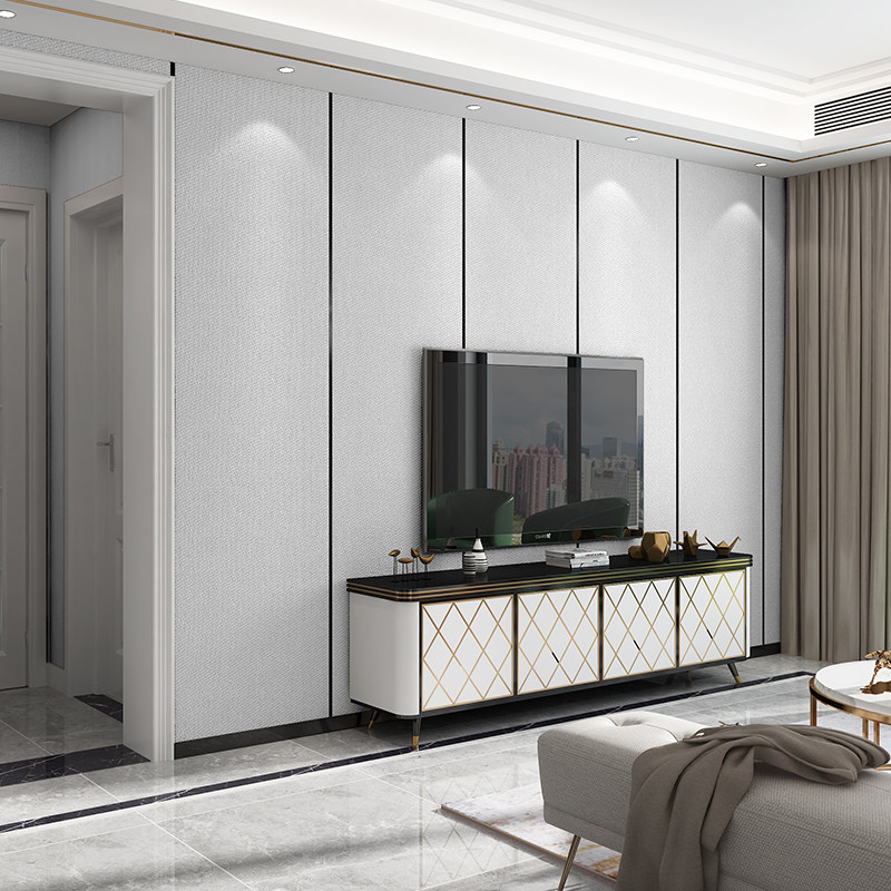 自粘墙布加厚墙贴防撞软包墙纸卧室客厅电视背景墙壁纸宾馆儿童房