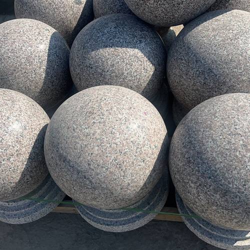 花岗岩石石球石头石墩挡