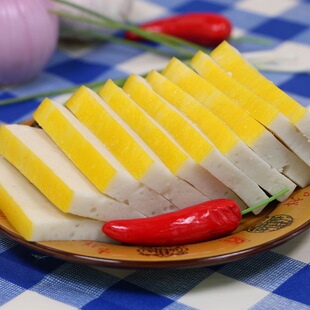 湖南澧县土特产农家自制鱼糕农家美食肉糕新鲜正宗鱼糕活无添加