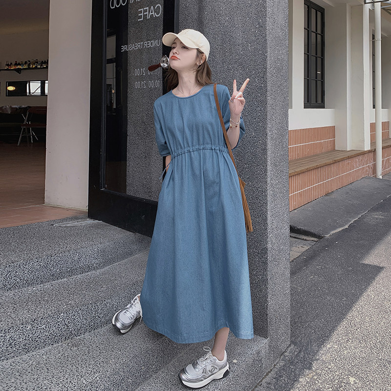 2025【现货夏款】新货百搭连衣裙201-3101-P115-控168,女装连衣裙,浙宝201