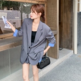 2025【现货秋款】新货西装假两件套装201-Q152-P175-控248，女装套装/套裙，浙宝201
