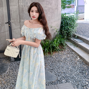 2025现货夏款新货碎花连衣裙201-Q088-P125-控188图片