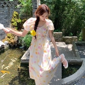 2025【现货夏款】新货印花连衣裙201-Q105-P125-控188图片