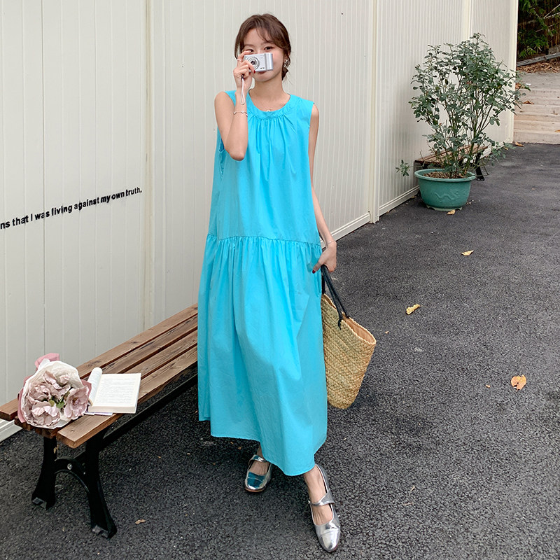2025【现货夏款】新货高级感无袖背心裙201-Q001-P115-控178,女装连衣裙,浙宝201