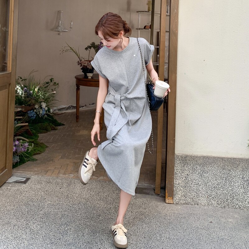 2025【现货夏款】新货圆领连衣裙201-Q106-P135-控198,女装连衣裙,浙宝201