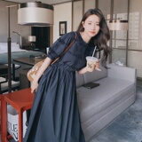 2025【现货夏款】新货法式赫本风连衣裙201-3035-P120-控178，女装连衣裙，浙宝201