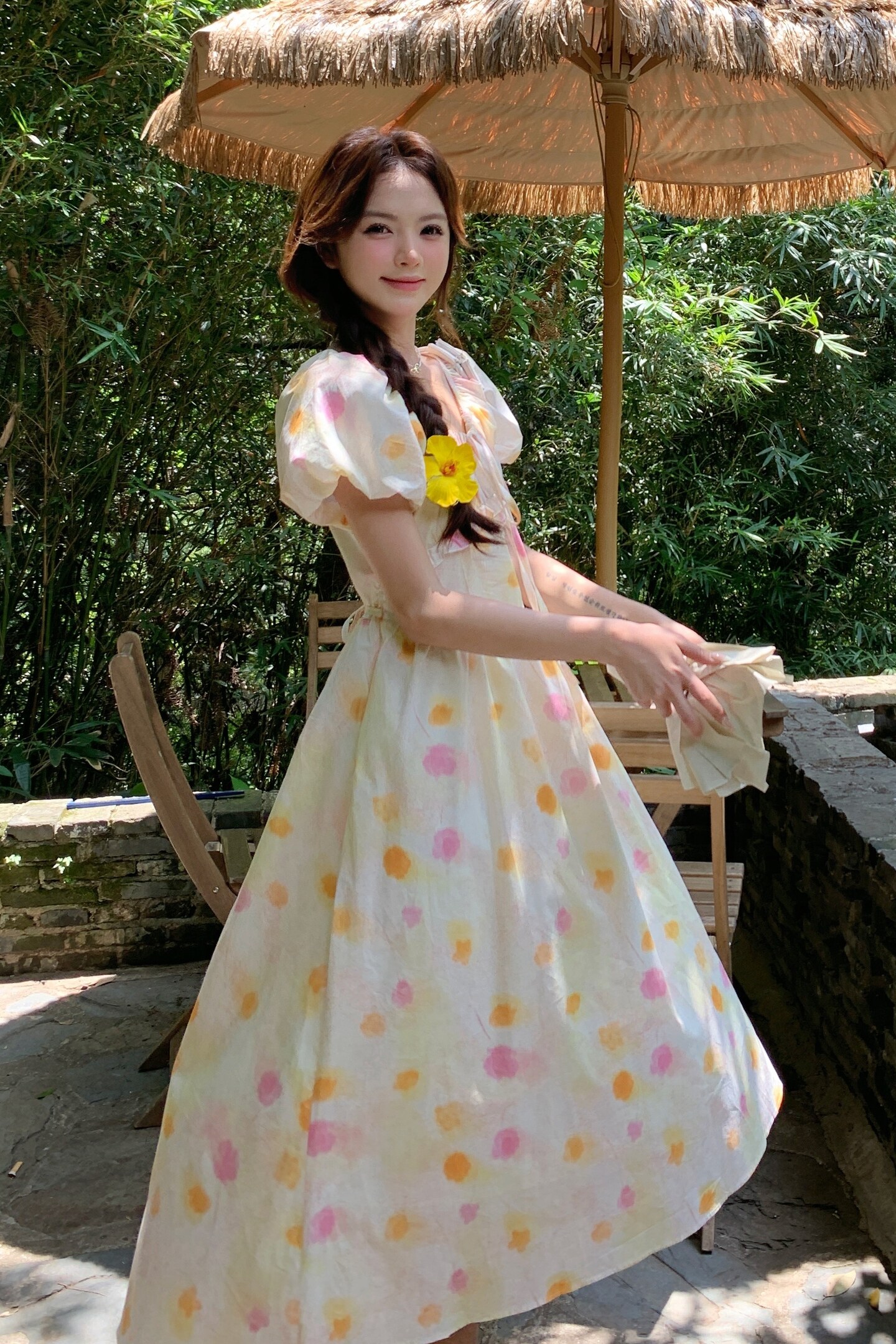 2025【现货夏款】新货印花连衣裙201-Q105-P125-控188,女装连衣裙,浙宝201