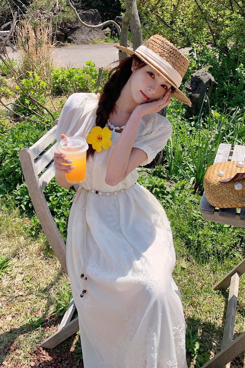 2025【现货夏款】新货连衣裙气质长裙201-Q060-P135-控198,女装连衣裙,浙宝201
