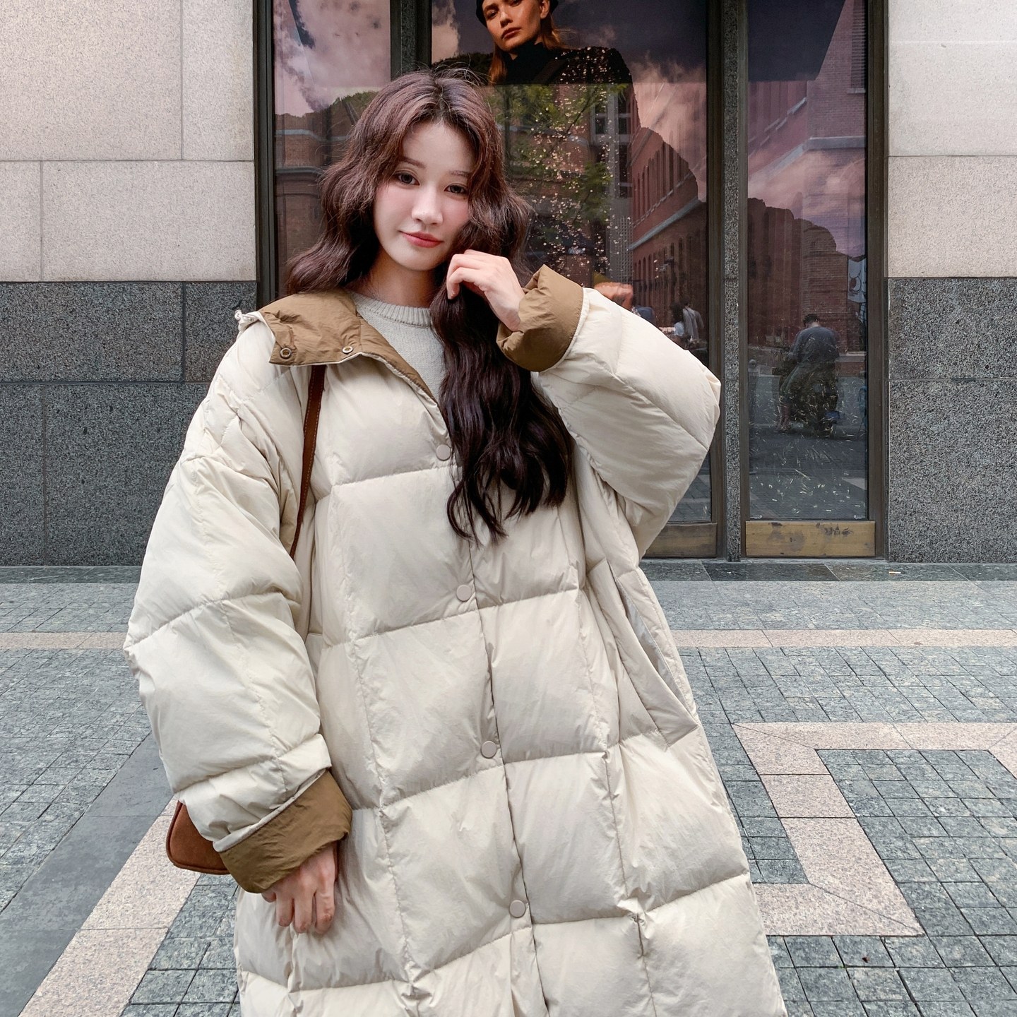 2025【现货冬款】新货泡芙宽松羽绒服201-Q276-P275-控418，女装羽绒服，浙宝201