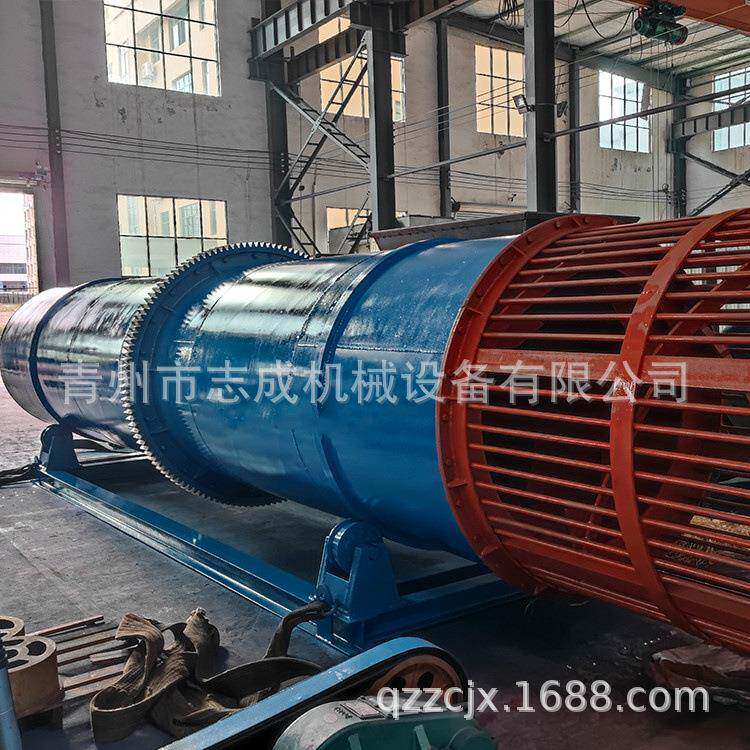 滚筒洗石机螺旋叶片搅拌翻滚场地适应性较好供应