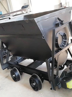 按需定制KFU系列翻斗式矿车大容积侧翻式矿车性能可靠 翻斗式矿车