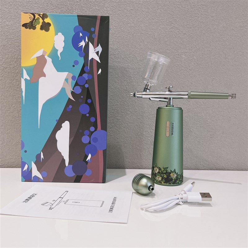 补水仪脸部美容仪保湿便携加湿手持喷J雾器高压无针水光注氧仪