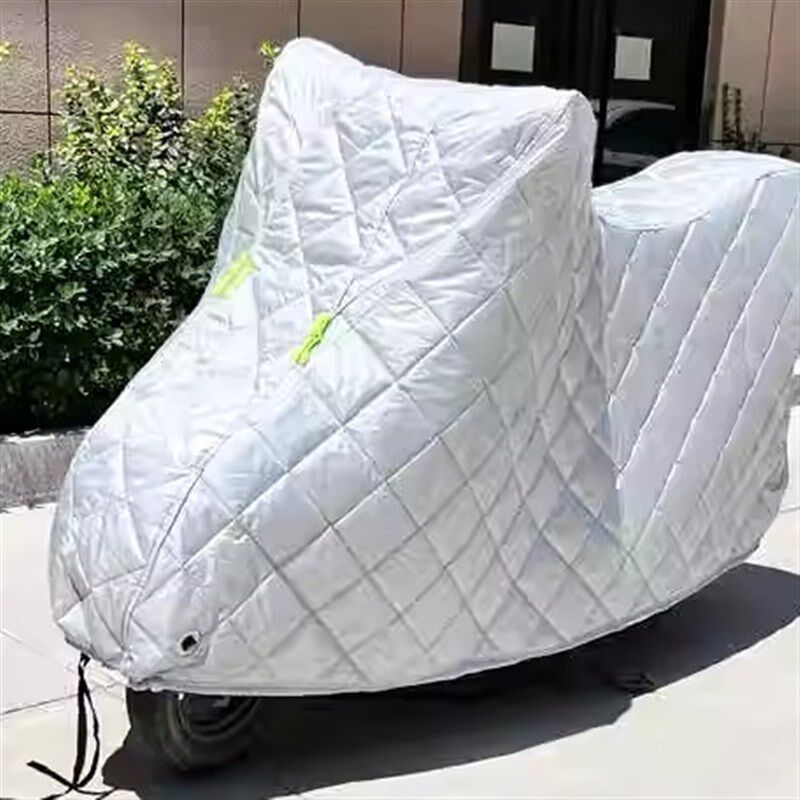 棉被电动车d摩托车冬季车衣全罩加厚隔热保暖防雨防雹雪霜防寒车