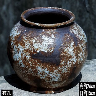 诧寂风大号陶盆粗陶罐家用绿植盆三角梅流泉枫花盆室内盆栽老桩盆