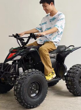 新款电动沙滩车全地形车 儿童成人四轮越野车摩托车 20安500w48v