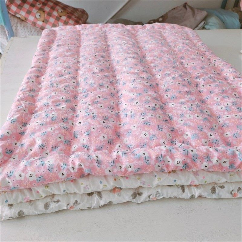定做纯棉花婴儿褥子抱被幼儿园被子三件套儿童棉花宿舍垫被褥垫子,床上用品,棉花被,淘宝优惠券,粉丝福利购,淘宝优惠卷