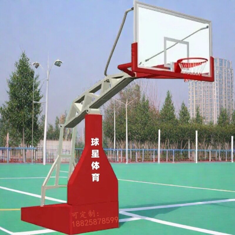 室外篮球架儿童可升降 篮球框篮球架户外成人箱式蓝球架